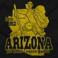 thumbnail image 2 of Popeye Arizona State AZ Cartoon Crewneck T Shirts Boy Girl Teen Brisco Brands X, 2 of 5
