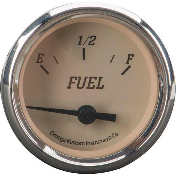 2" Fuel Level Gauge, Beige, 090 Ohm