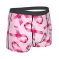 thumbnail image 4 of Uemuo Breast Cancer Ribbons Awareness Pattern Men's Boxer Briefs,Trunk Anti-Chafing,Comfortable, Durable, and Stylish Underwear-XX-Large, 4 of 9