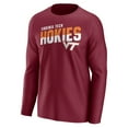 thumbnail image 2 of Men's Maroon Virginia Tech Hokies  Long Sleeve T-Shirt, 2 of 3
