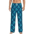 thumbnail image 2 of Picia Cute Turtle Mens Soft Woven Cotton Elastic Waistband Sleep Pajama Pant Lounge Sleep Pant With Pockets And Drawstring-Medium, 2 of 9