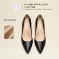 thumbnail image 6 of DREAM PAIRS Women's High Heels Pump Closed Pointed Toe Slip On Stiletto Dress Shoes Fashion Wedding Bridal Work Office Comfortable Pumps Shoes, 6 of 7