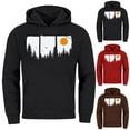 thumbnail image 4 of kamemir Plus Size Sweatshirts Mens Graphic Oversized Hoodie Cartoon Character Print Streetwear Casual hoodies y3k Hooded Sweatshirt(Brown,XXL), 4 of 4