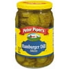 Peter Piper's: Hamburger Dill Slices Pickles, 32 oz