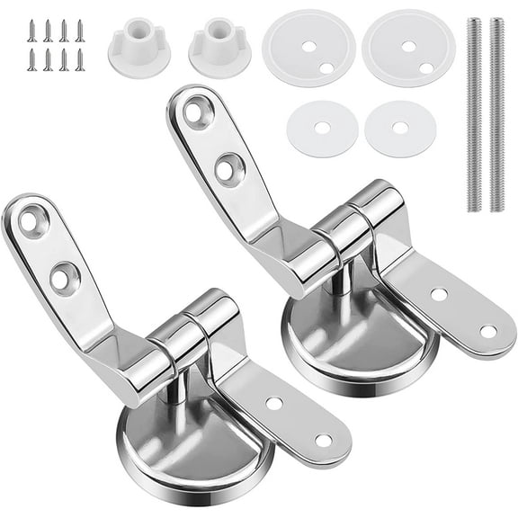 Toilet Seat Hinge Fixings Replacement Toilet Seat Hinge With Bolts And Nuts 1 Pair