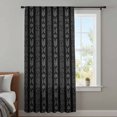 thumbnail image 4 of Black Striped Sheer Curtains 63 Inches Long, Modern Abstract Art Geometric Stripes Light Filering Curtains, Breathable Simi Curtain Privacy Drapes for Living Room Bedroom Lightweight Window Treatment, 4 of 9