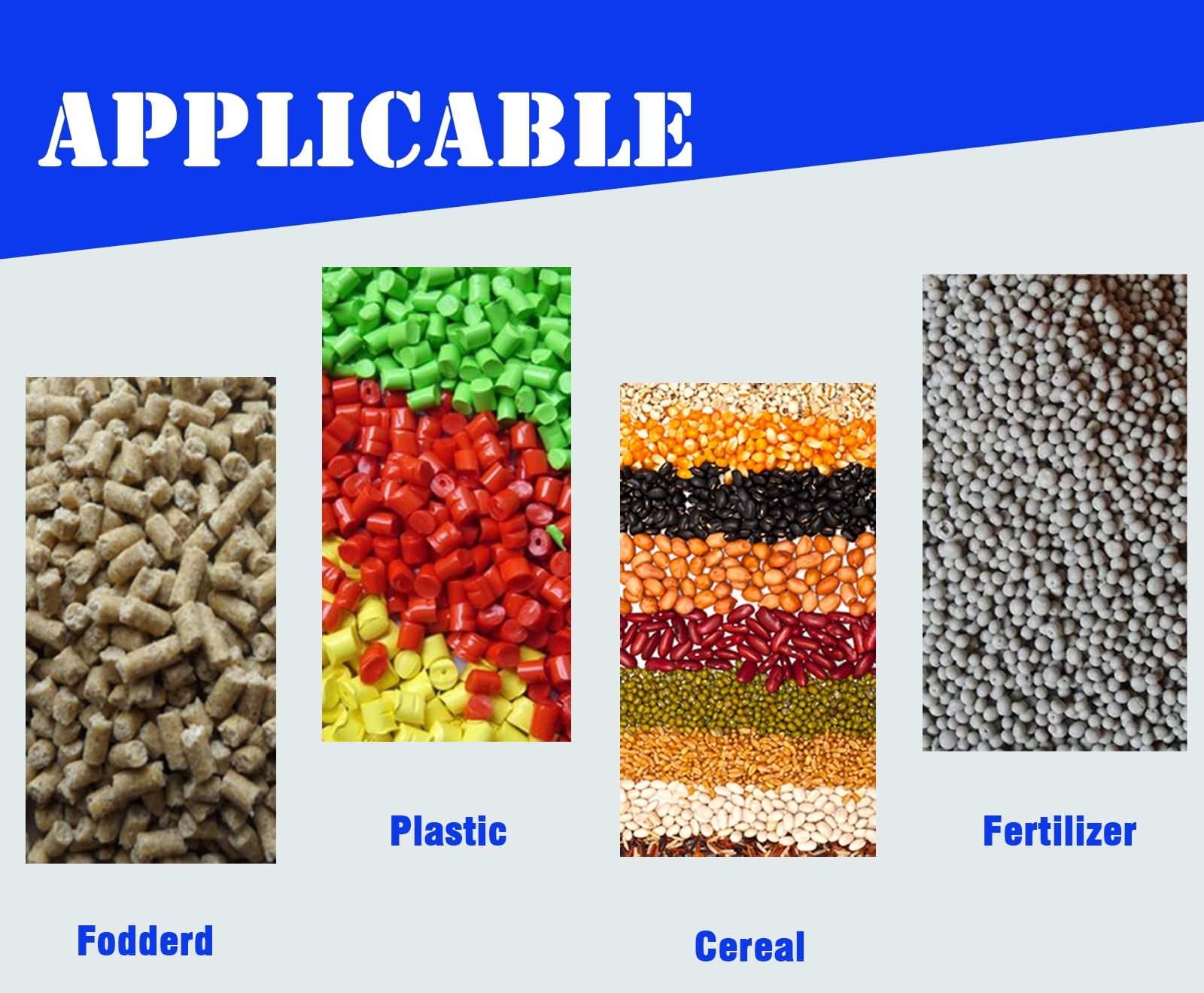 110LBS Stainless Steel Vertical Particle Feed Fertilizer Mixer for Farm Factory Use Mixer