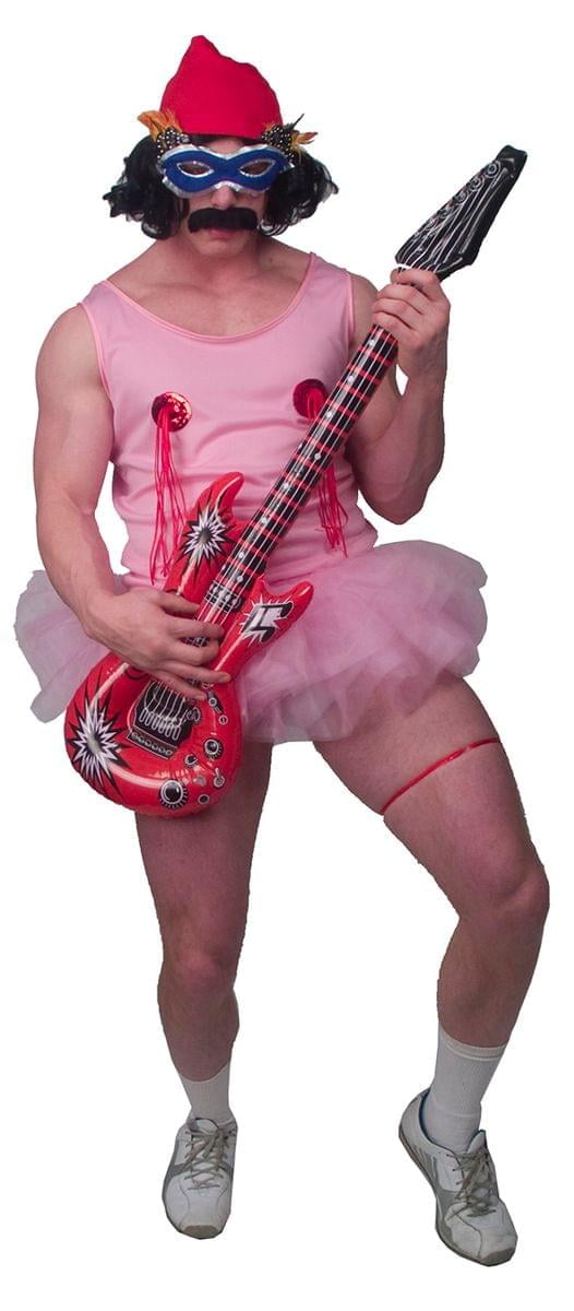 Cheech & Chong Cheech Pink Tu Tu Costume Set Adult ...