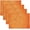 Orange, variant on Red and Green Buffalo Plaid Placemats Set of 4 Christmas New Year Holiday Decoration for Dining Table Easy to Clean Kitchen Table Mats 18 X 12 Inch