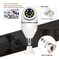 thumbnail image 4 of Cámara inalámbrica Matsuzay con bombilla LED 110-240V para garaje intercomunicador bidireccional seguimiento automático IP66, 4 of 6