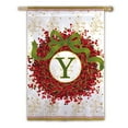 thumbnail image 7 of Evergreen Enterprises, Inc Holiday Monogram 2-Sided Garden Flag, 7 of 7