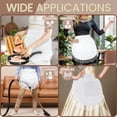 thumbnail image 5 of Aspire Lace Half Apron with Pocket for Women, Christmas Cotton Cooking Apron Perfect for Cafe, 5 of 5