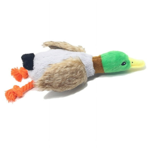 un juguete para mascotas que hace ruido al presionarlo, un juguete para perros con un diseño suave y llamativo. Juguetes para perros pequeños o medianos. , Peluche para perro (pato) Zefei Wu 9024735064886