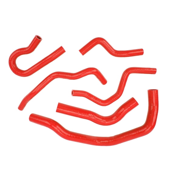 Tuyau de Refroidisseur en Silicone pour Type R EK EG B16A B18C B20B 1992 à 2000, Kit de Tube de Transfert en Silicone 6 Pcs