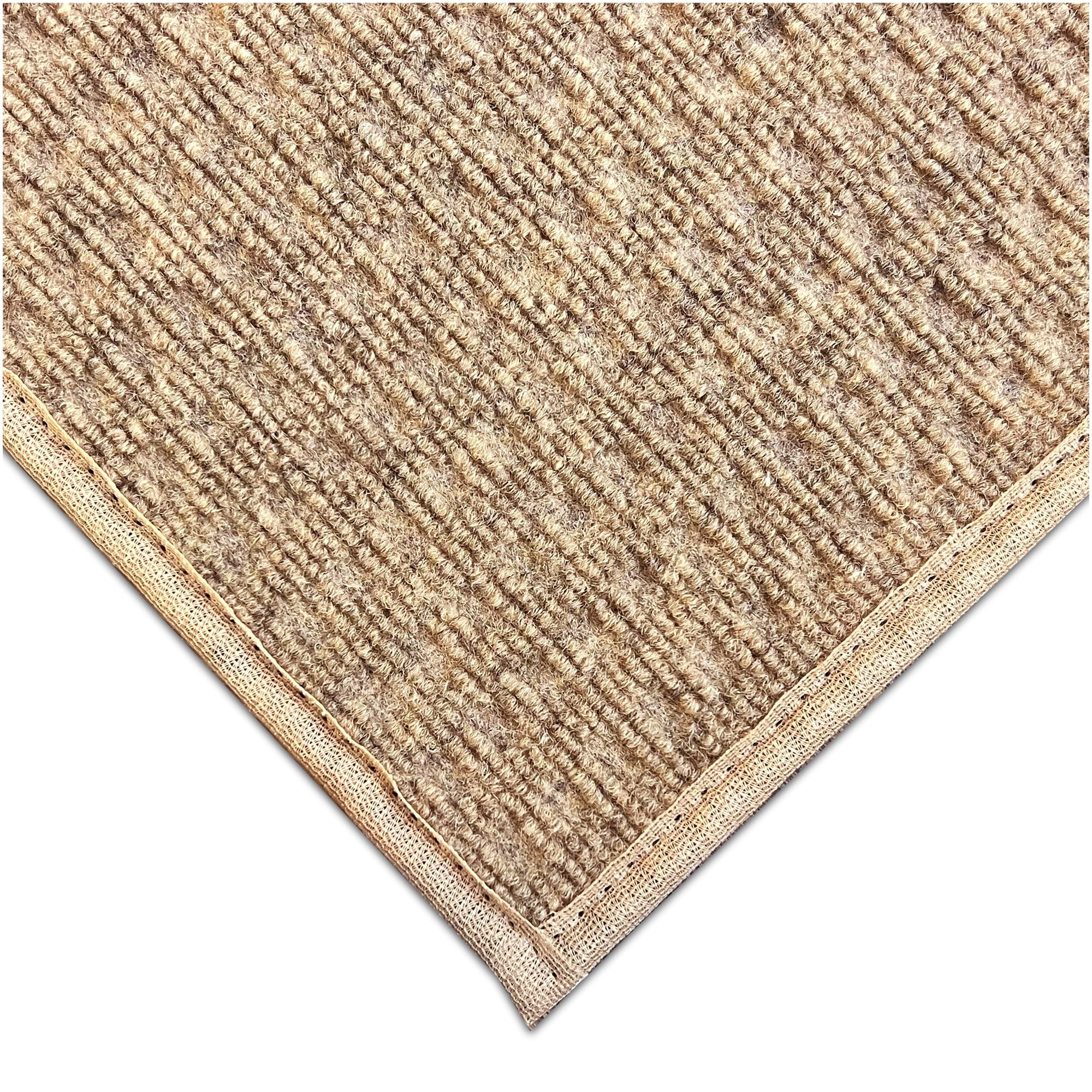 2'x3' Soft and Durable Interlace Indoor - Outdoor Area Rugs Lightweight and Flexible for Easy Cleaning and Transport (Color: Chestnut)