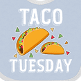 thumbnail image 4 of Inktastic Taco Tuesday Boys or Girls Baby Bib, 4 of 4