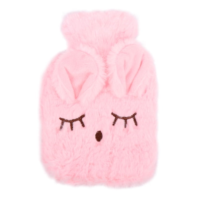 Miangastore 1 Set Fashionable Hot Water Bag Detachable Cover Hand Warmer for Winter
