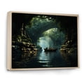 thumbnail image 2 of Designart "Mysteries of Dominican Mangroves" Landscapes Floater Framed Wall Decor, 2 of 7