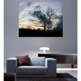 thumbnail image 2 of Wallhogs Batie Sunset Tree Wall Mural, 2 of 2