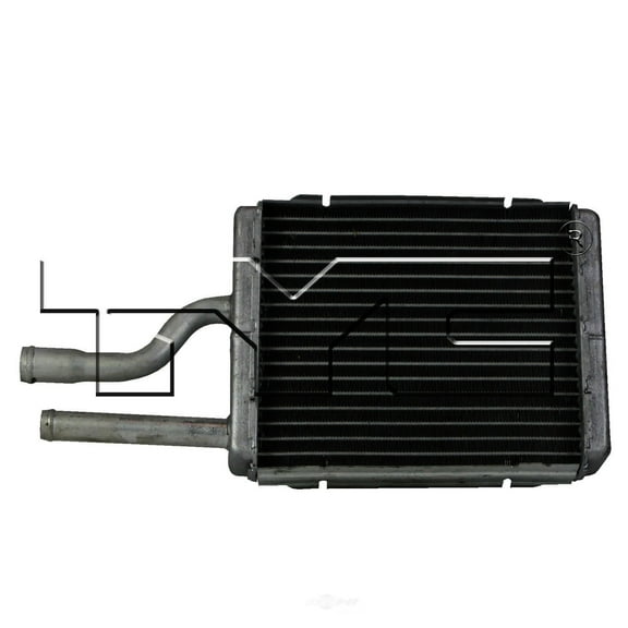 TYC 96027 HVAC Heater Core Fits select: 1979-1993 FORD MUSTANG, 1983-1986 FORD LTD