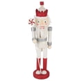 thumbnail image 3 of Nutcracker Soldier Decor Christmas Nutcracker Figure Wooden Nutcracker Soldier, 3 of 8