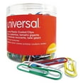 thumbnail image 4 of Plastic-Coated Paper Clips, Jumbo, Assorted Colors, 250/pack | Bundle of 10 Packs, 4 of 4