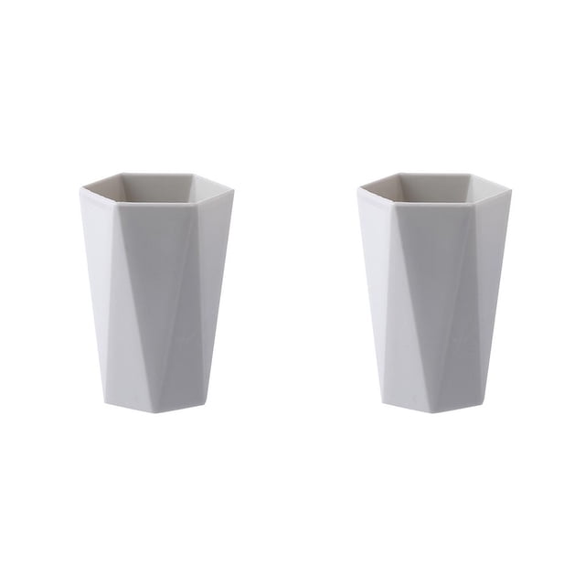 Matsuzay Vasos duraderos de PP para baño, cepillo de dientes, taza para de dientes, taza para enjuague bucal, viaje en casa, soporte Type1 NO1