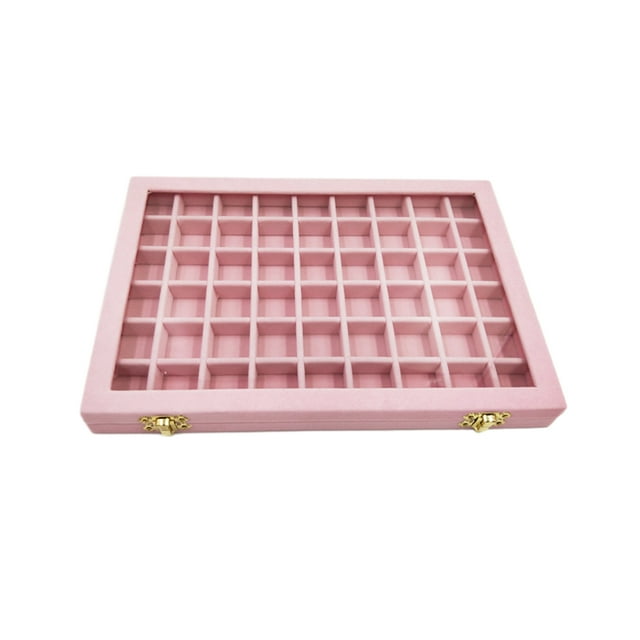 Matsuzay Organizador de anillos práctico y elegante para colección de joyas, bandeja de almacenamiento de anillos de regalo, Premium Almacenamiento y organización del hogar