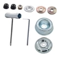 thumbnail image 4 of Cepillo de limpieza para cortacésped, herramienta de limpieza, cepillo fregador para entradas de vehículos, cortacésped eléctrico, accesorios de jardí Adaptador de 10 piezas, 4 of 8