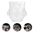 thumbnail image 3 of icolorfuled Tea Light Holder Owl Shape Glass European Style 1Pcs 4x2.8in, 3 of 7