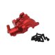 thumbnail image 3 of Cubierta de caja de cambios delantera para coche RC 1/16, repuestos de actualización de aleación de aluminio para 16101,16102,16103, coche de control rojo, 3 of 8