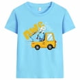 thumbnail image 4 of Little Hand Toddler Boys T-shirts 3 Pack Summer Dinosaur Graphic Cotton Shirts Tops 4T, 4 of 5