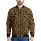 thumbnail image 3 of Chaqueta con cremallera y estampado de leopardo en 3D de moda para hombres y mujeres, sudadera con personalidad, chaquetas de calle para primavera y otoño, abrigos de manga larga, 3 of 5