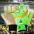 thumbnail image 2 of Ettsollp Non-slip Football Gloves Soccer Goalie Goalkeeper Gloves with Strong Grip Palms Breathable Impact Resistant Children Football Gloves Sports Supplies, 2 of 8