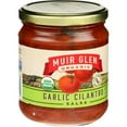 thumbnail image 2 of Muir Glen Medium Garlic Cilantro Salsa - Tomato - Case of 12 - 16 oz., 2 of 7