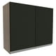 thumbnail image 1 of Alacena Gabinete Superior Cocina Madesa Glamy 80cm Color MN, 1 of 5