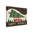 thumbnail image 2 of Trademark Fine Art 'Jolly Holiday Tree' Canvas Art by Michael Mullan, 2 of 3