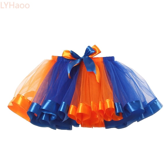 LYHaoo New Girls Skirt Double Mesh Tutu Skirt Animal Series Show Dress Girls Mini Skirts,Sizes 5-8 Years