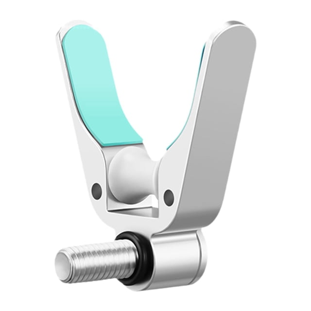 S SERENABLE Fishing Rod Rest Head Accessories Fishing Rod Holder for Carp Course Fishing Argent