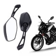 thumbnail image 3 of Side Mirror, Motorcycle Rear View Mirror Sturdy Left Right Clear Vision  Replacement for  GSX-S750 S1000 S1000Z S1000F for Motorbike Accessories, 3 of 8