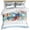 Blue, variant on 3 Piece Sky Blue Ocean Starfish Duvet Cover Set Twin Size, Microfiber Comforter/Quilt Cover with Corner Ties and 2 Pillowcases, Summer Coastal Coral Conch All Season Soft Bedding with Zipper Closure