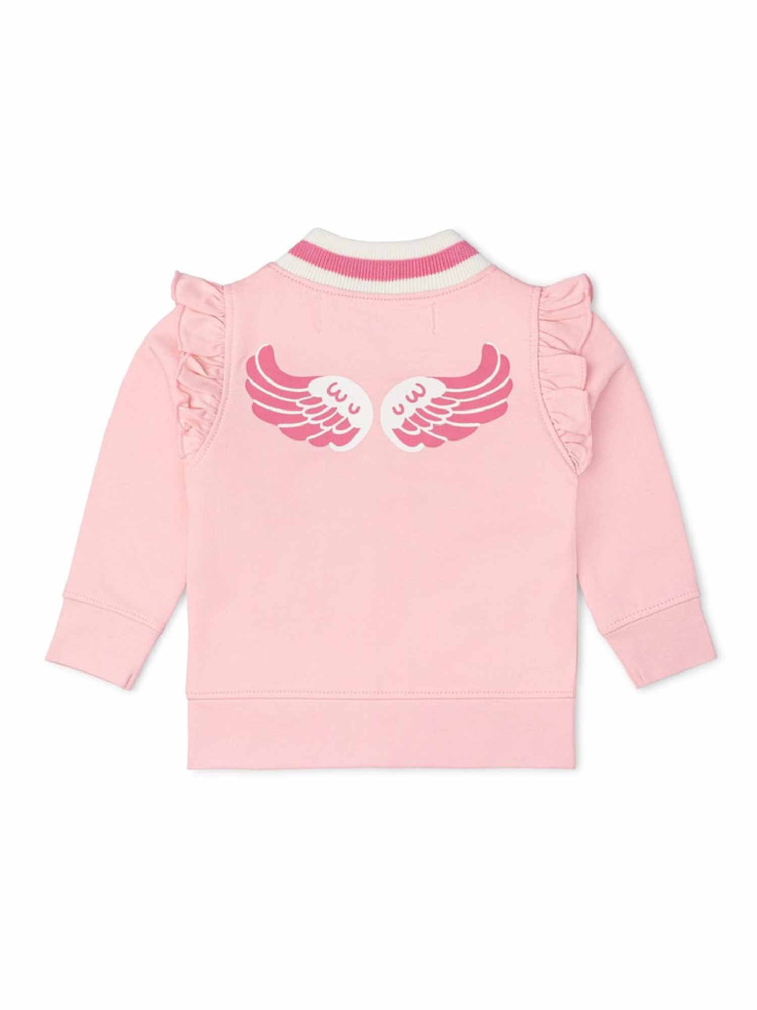Paris Hilton x Monica + Andy Organic Cotton Baby Ruffle Sleeve Tracksuit, Sizes 0/3 Months-5T