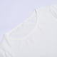 thumbnail image 4 of Gibobby Casual Playera de Manga Corta para Mujer Camiseta manga corta doble capa color sólido verano para mujer(Blanco,G), 4 of 5