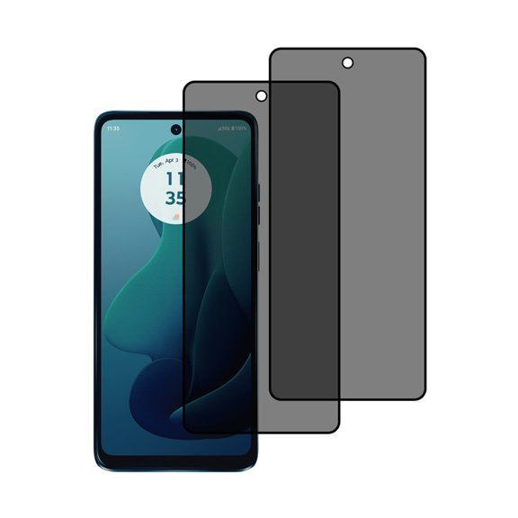 PAPAUTOP [2 Pcs] for Motorola Moto G 5G 2024 Privacy Anti-Spy Easy Installation Tempered Glass Screen Protector