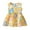 Yellow, variant on Tfken Easter Girls Dresses Print Sleeveless Crew Neck Easter Party Performance Girls Casual Dress Kids Cute Outfit Blue Size 18-24 Months