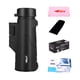 thumbnail image 1 of BIJIA 10x42 Monocular al aire libre Senderismo Caza Observación de aves Telescopio de tubo único antideslizante, Negro Vogacara OD000317-01B, 1 of 7