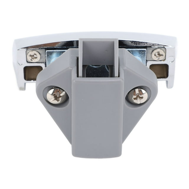 Keyless RV Push Cabinet Lock Push Button Latch Cabinet Zinc Alloy Stylish Push Button Lock for Yachts Motorhome Caravan Camping Vehicles