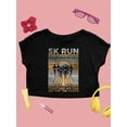 thumbnail image 2 of 5K Run Women's Motivational Tee Crop Tee Women's, 2 of 4
