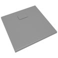 thumbnail image 3 of vidaXL Shower Base Tray SMC Grey 90x90 cm, 3 of 5