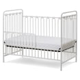 thumbnail image 4 of LA Baby Napa 3 in 1 Convertible Full Sized Metal Crib, Alabaster White, 4 of 4